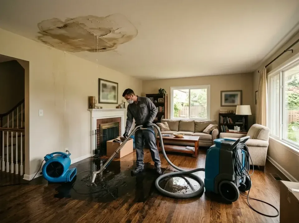 attic-pipe-burst-ceiling-drip-008 — frequently asked questions, Water Damage Restoration & Carpet Care in Jonesborough, TN